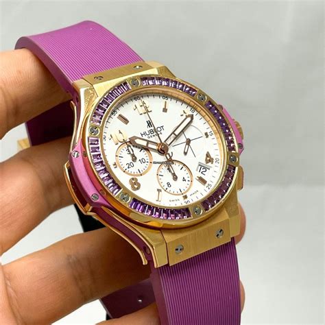 hublot arabic numerals amazon|Amazon.com: Hublot Big Bang Gold Tutti Frutti Purple 41 Watch .